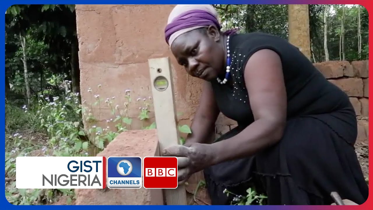 Nigerian Female Bricklayer Changing The Paradigm