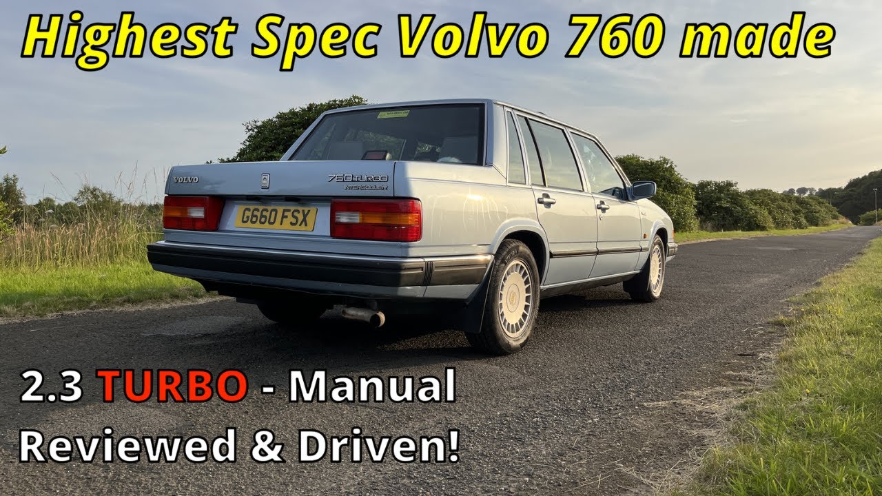 The Ultimate Volvo - 760 Turbo Intercooler - with a Manual Gearbox!