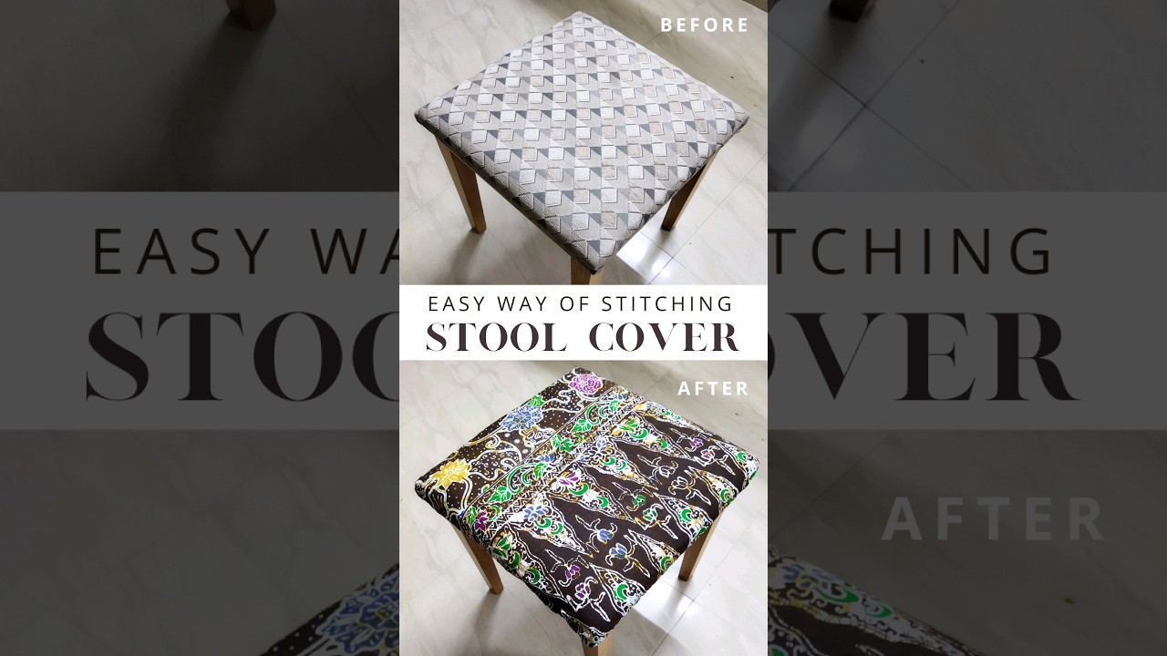 😱Stool Cover Stitching in 5 minutes!😱🔥 #shorts #stiching