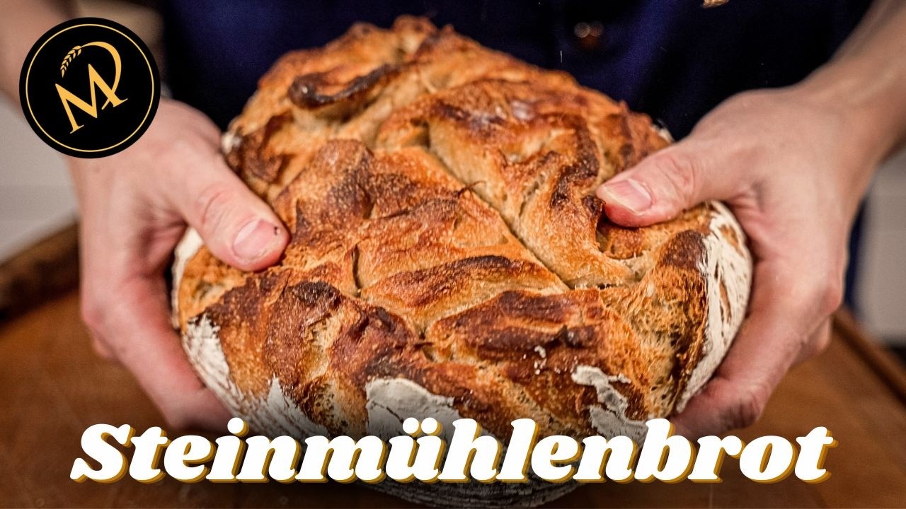 Einfaches Steinmühlenbrot mit 48 Stunden Teigreifung