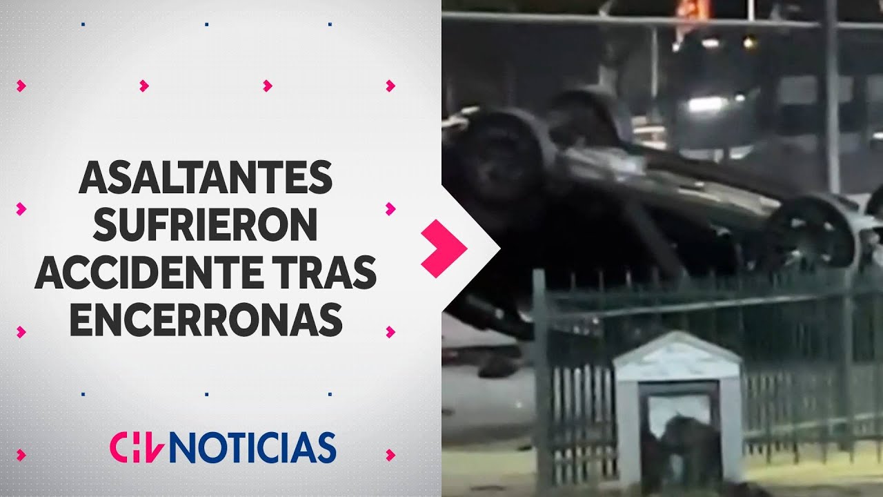 Delincuentes volcaron en Buin tras persecución: Habían hecho dos intentos de encerronas