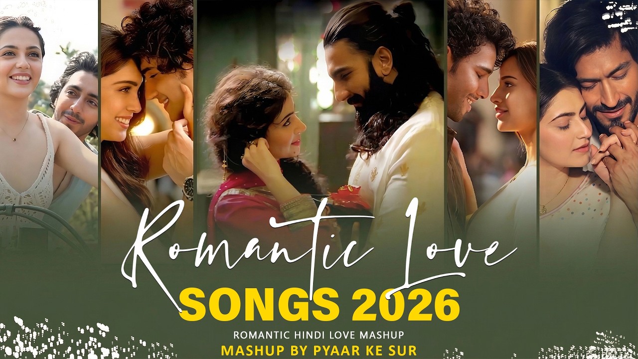 Romantic Love Songs Nonstop 2026 | Pyaar Ke Sur | Hindi Love Songs Mashup 2026 Jukebox