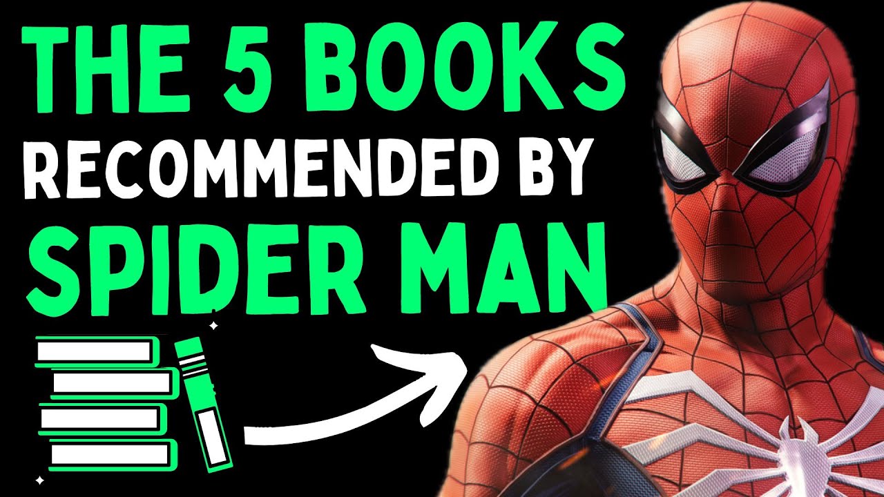 5 Books Recommended by SPIDERMAN 📚