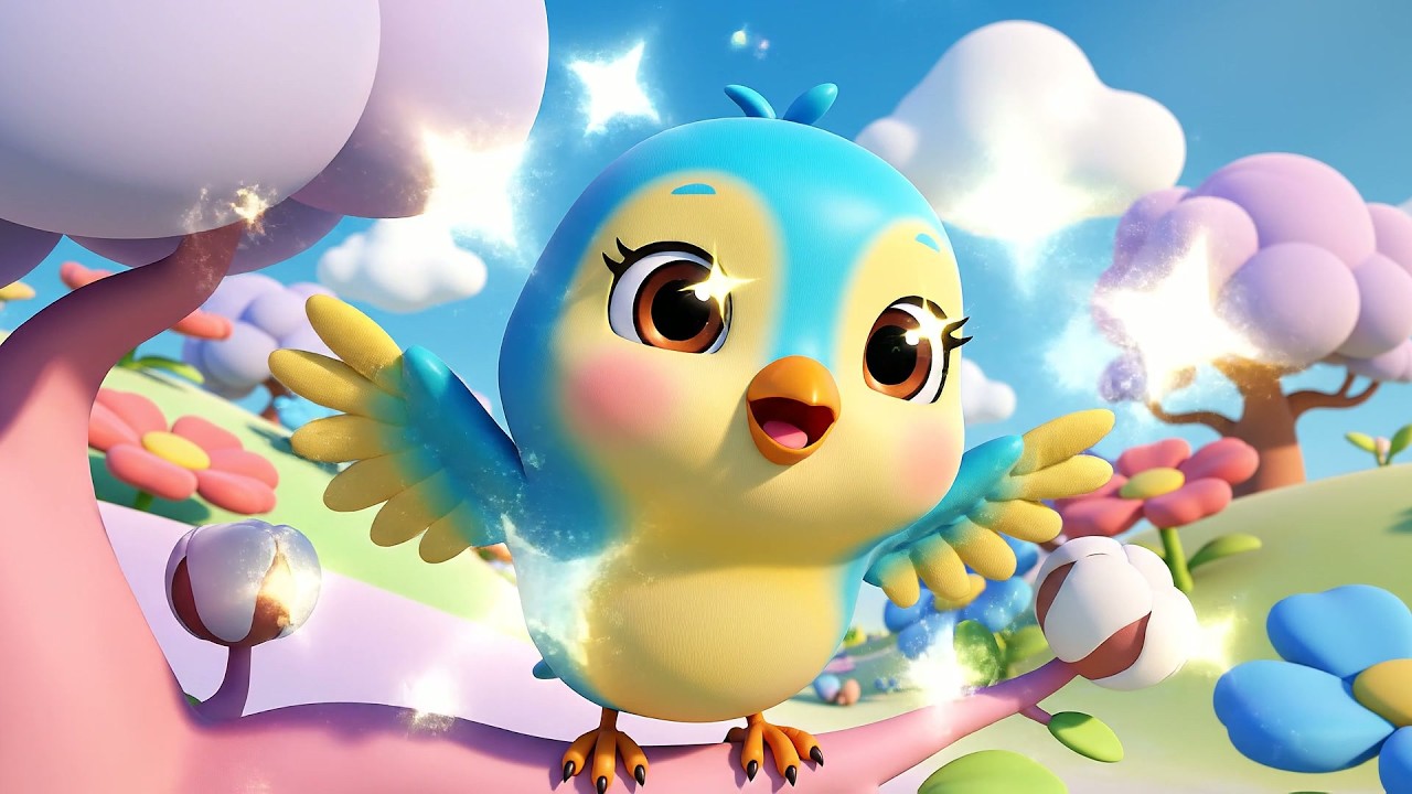 Happy Bird Sings Tweet Tweet Tweet | Morning Song & Nature Nursery Rhymes