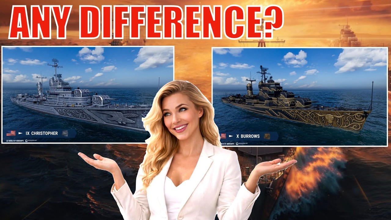 USS Christopher против USS Burrows — есть ли разница? Мой обзор и мнение.