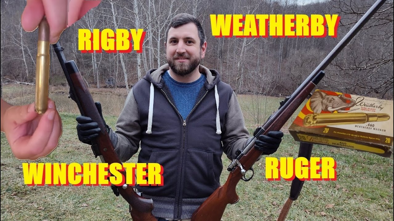 .40 Cal SAFARI GUN SHOOTSTALL PART 2 - (416 Rigby, Ruger, 460 Weatherby и т.д.)