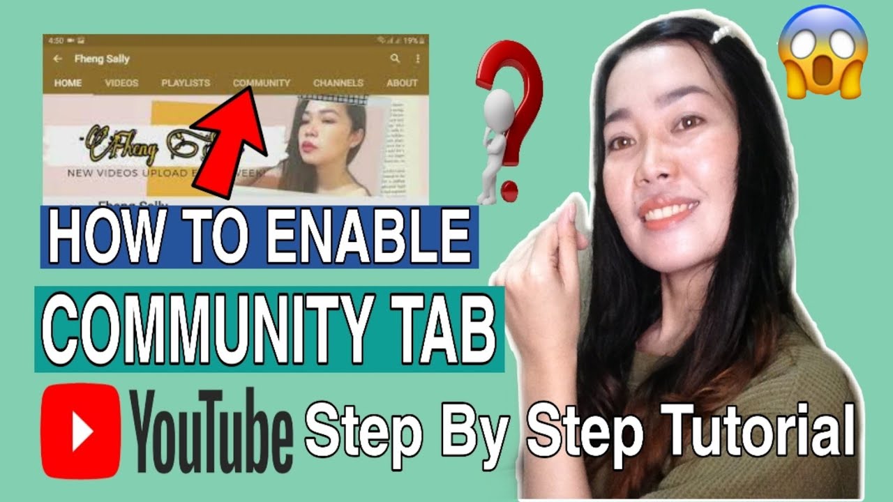 How To Enable Community Tab on Youtube | Step By Step Tutorial | Fheng Sally
