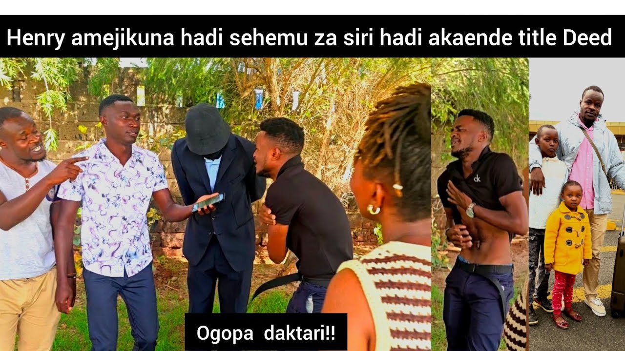 Daktari did it🔥🔥Sue na Mamake Wameleta Henry wakijikuna, Henry amekipata hadi ameendea Title Deed.