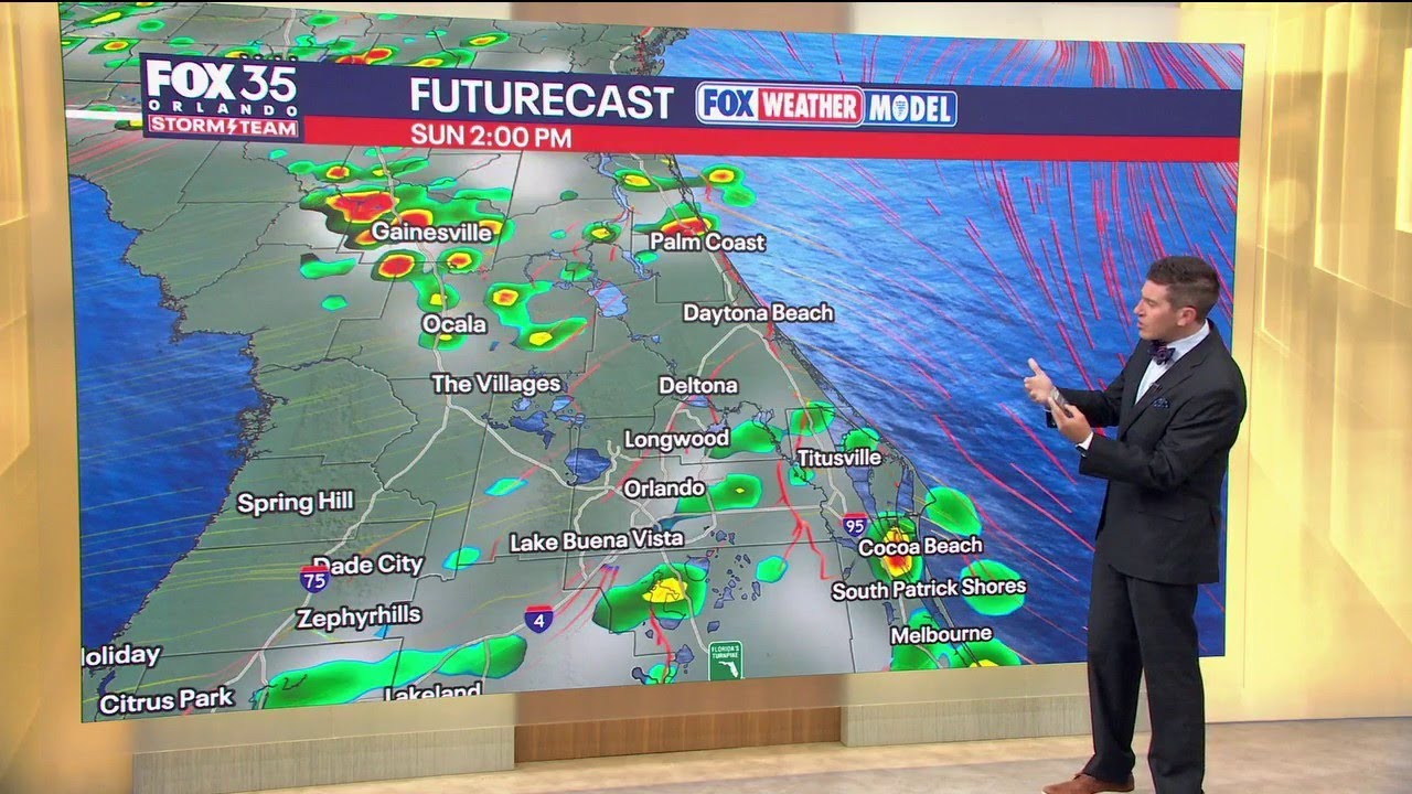 Orlando AM Weather Forecast: Torrential rain possible again today, more heat and humidity