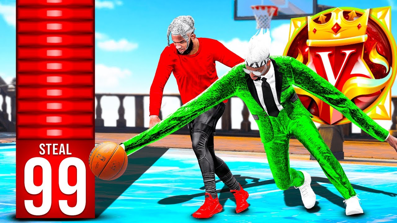I Broke NBA 2K25 with this 99 STEAL Legend Build... (19 Cap Breakers)