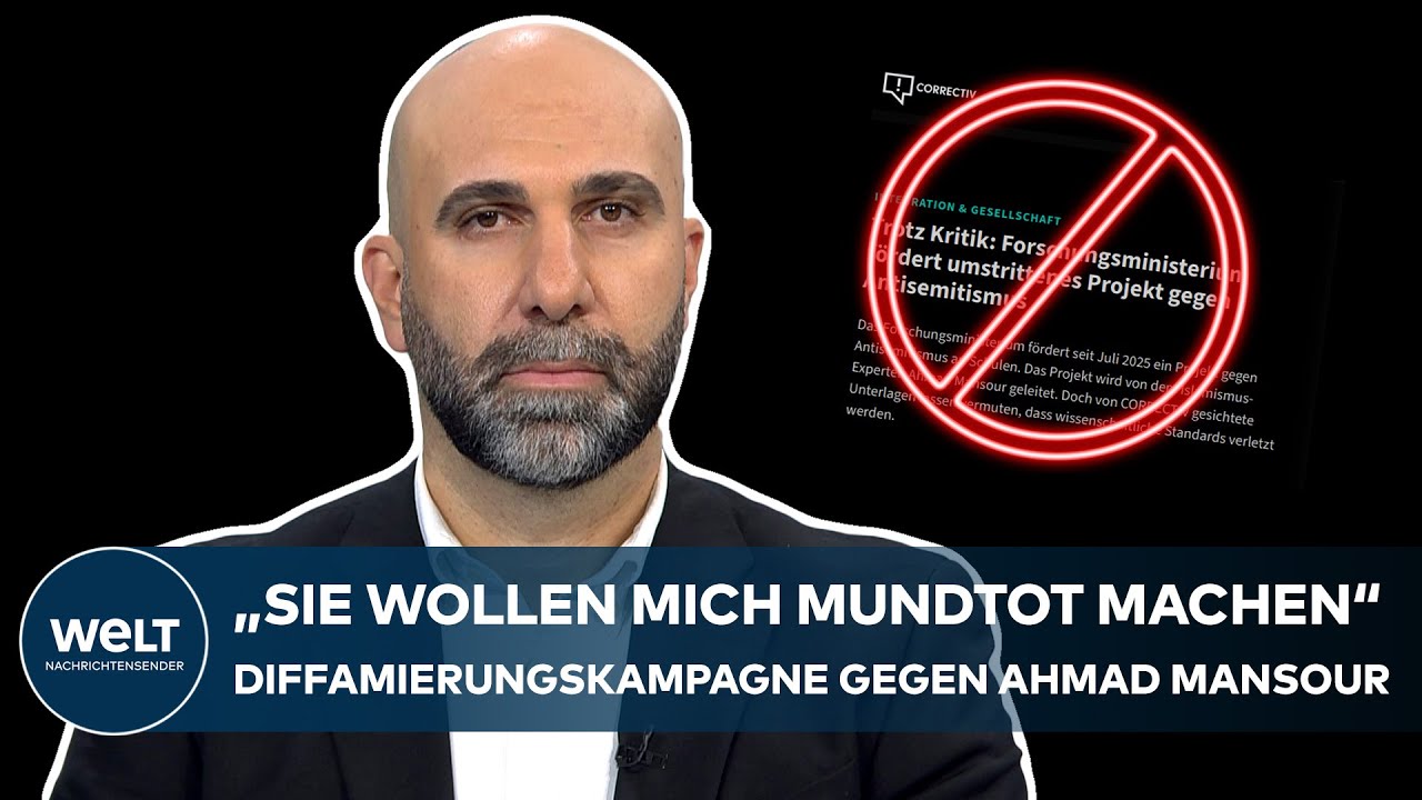 DEUTSCHLAND: „Sie wollen mich mundtot machen“ – Ahmad Mansour über Diffamierungskampagne gegen ihn