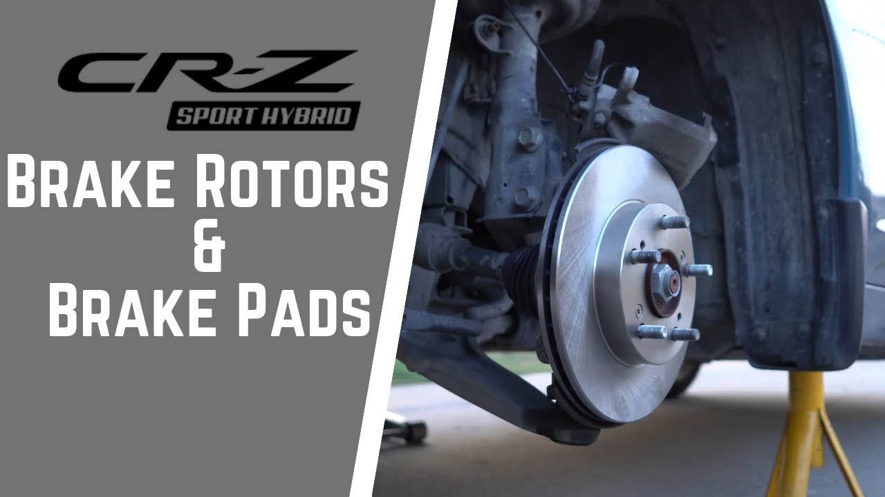 How to change Honda CRZ Front & Rear Brake Rotors & Pads! (2010-2016 CRZ)