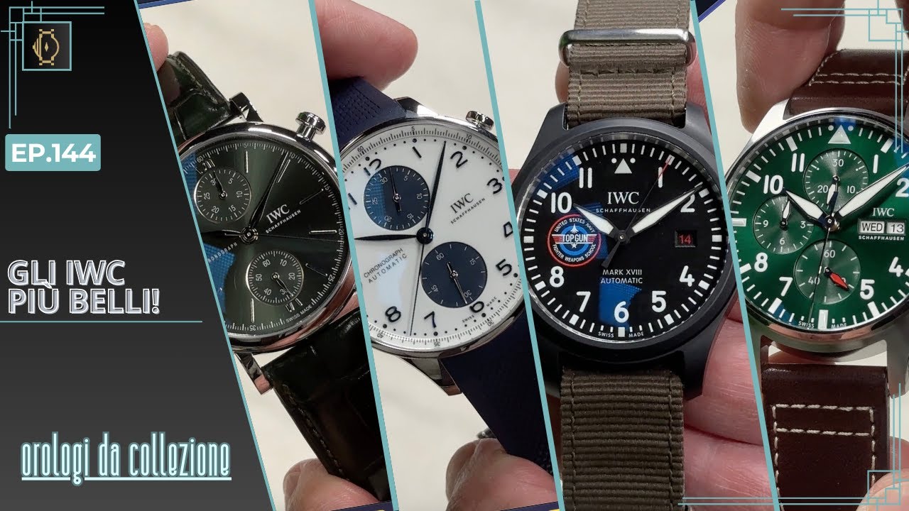GLI IWC più BELLI che vedrai in un UNICO Video