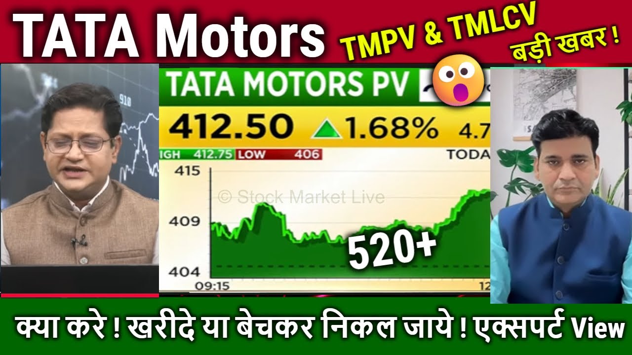 TATA Motors share news today,hold or sell ?,TMPV & TMLCV Share Future Analysis/target tomarrow,split