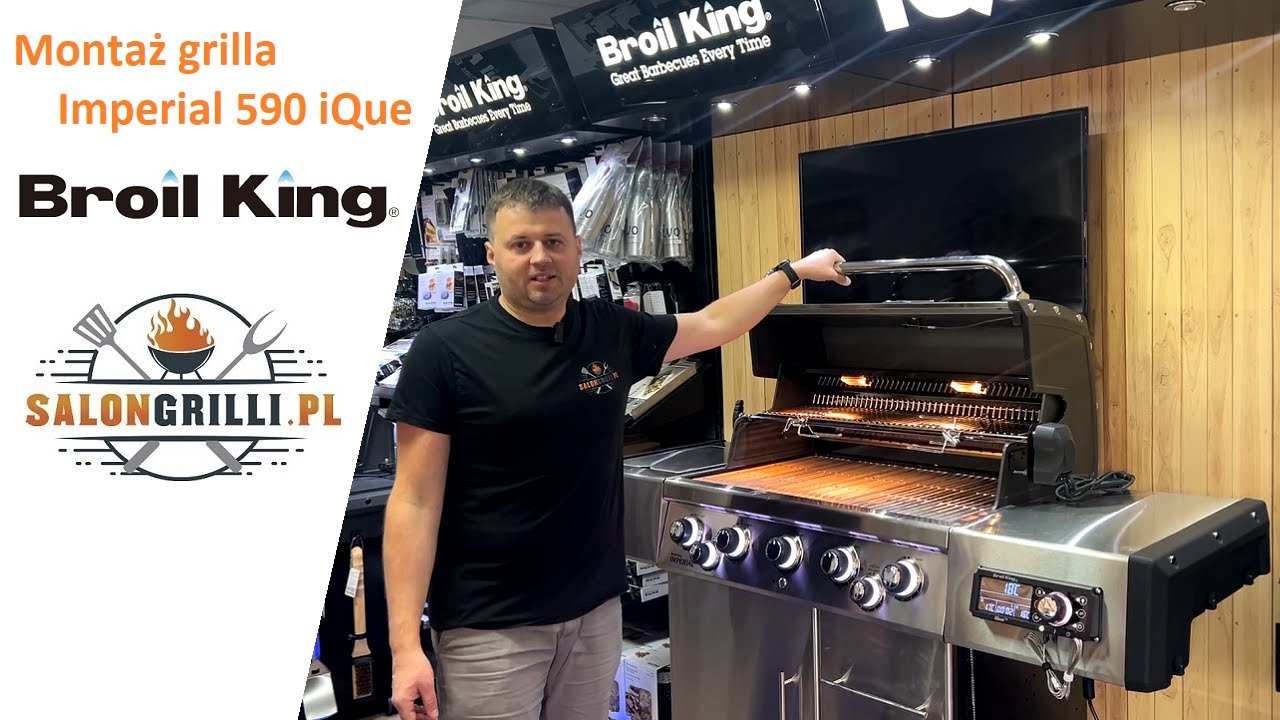 Montaż grilla Broil King Imperial QS 590 iQue – krok po kroku! SalonGrilli.pl