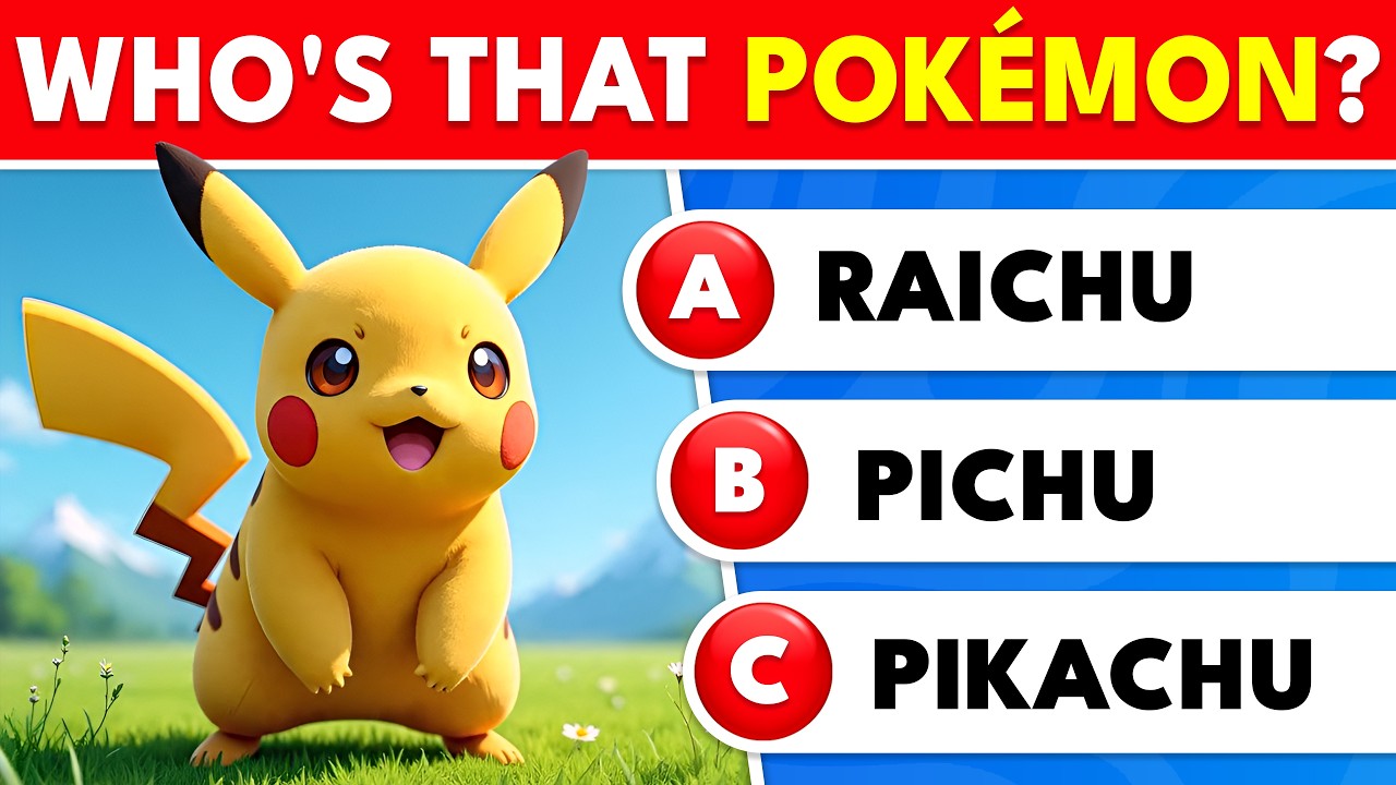 Ultimate Pok&eacute;mon Trivia Challenge! 🧠⚡ Test Your Pok&eacute;mon Knowledge! | Knowlio