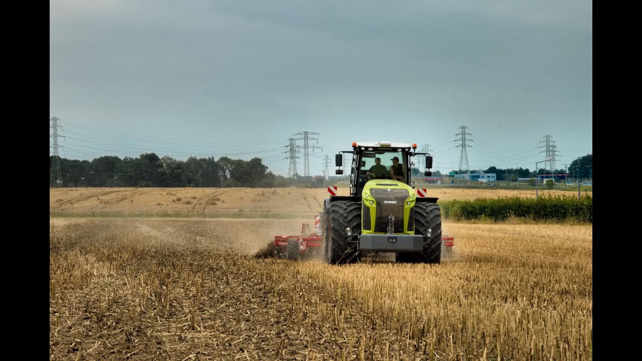 Claas Xerion 5000 + Horsch Joker 6 HD - Talerzowanie 2014