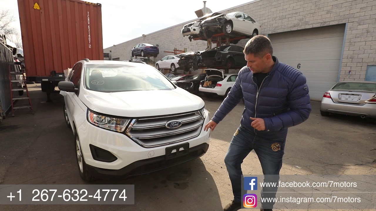 2016 Ford Edge. Бесплатная дефектовка, подбор и комплектация. Автомобили из Америки от 7motors