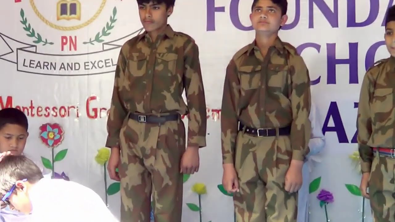 Bara Dushman Bana Phirta Hai   16th December 2014   The Remembrance Day of Martyrs Students Teachers
