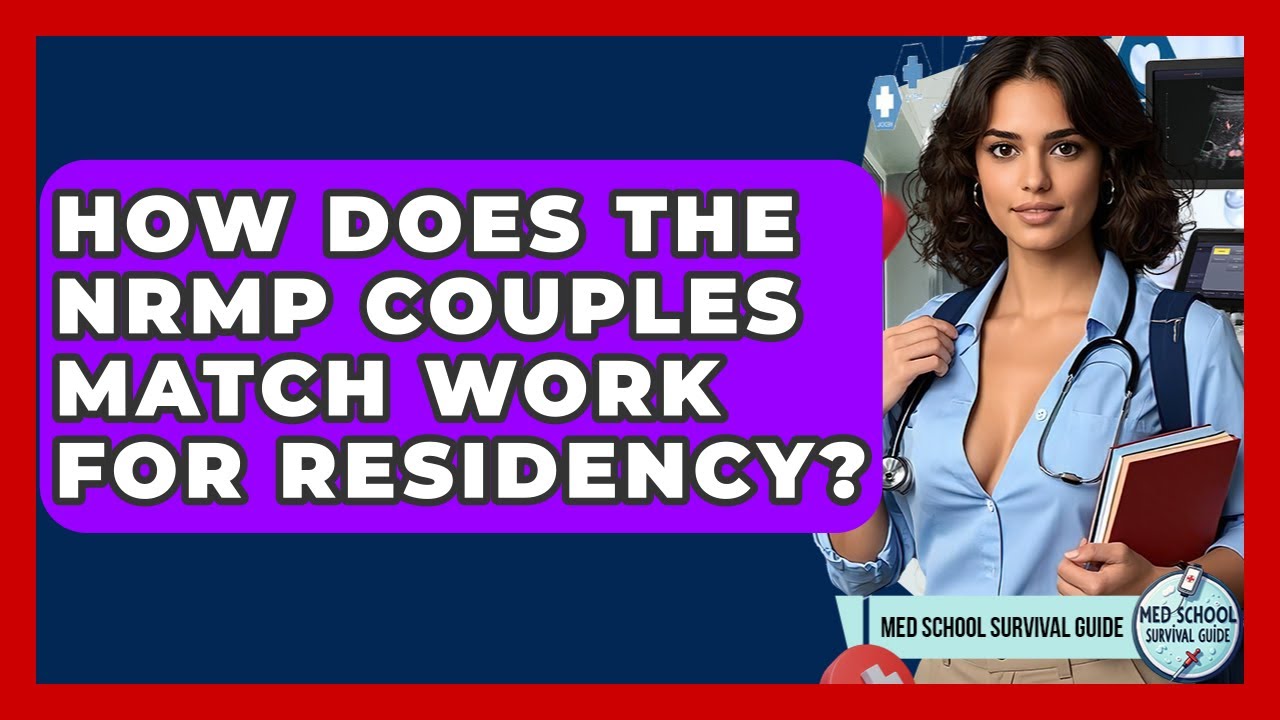 How Does The NRMP Couples Match Work For Residency? - Med School Survival Guide