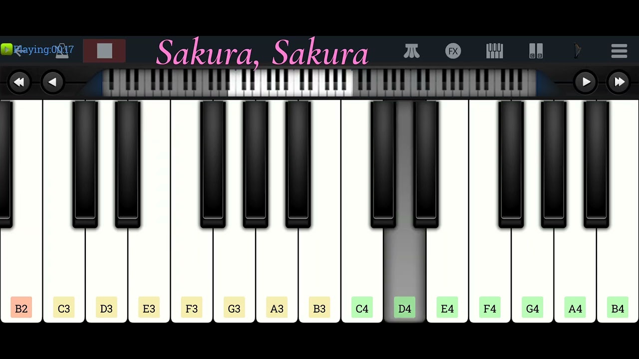 Sakura Sakura Japanese folk song cover 