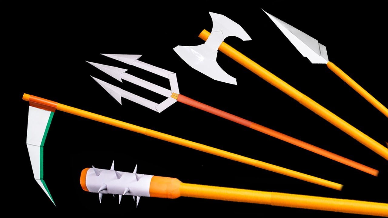 05 LONG WEAPONS super COOL you can make at home