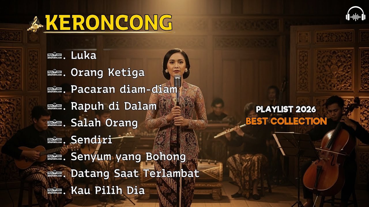 Lagu Keroncong Klasik Nusantara | Musik Lawas untuk Relaksasi dan Santai