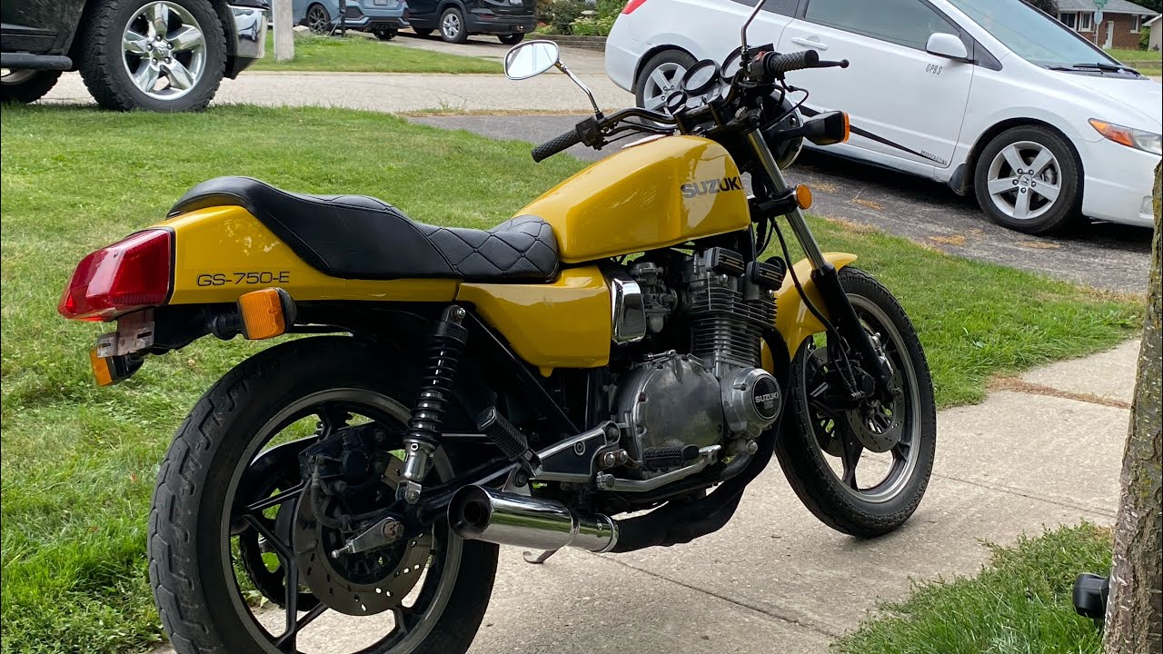 1982 Suzuki GS750E quick overview