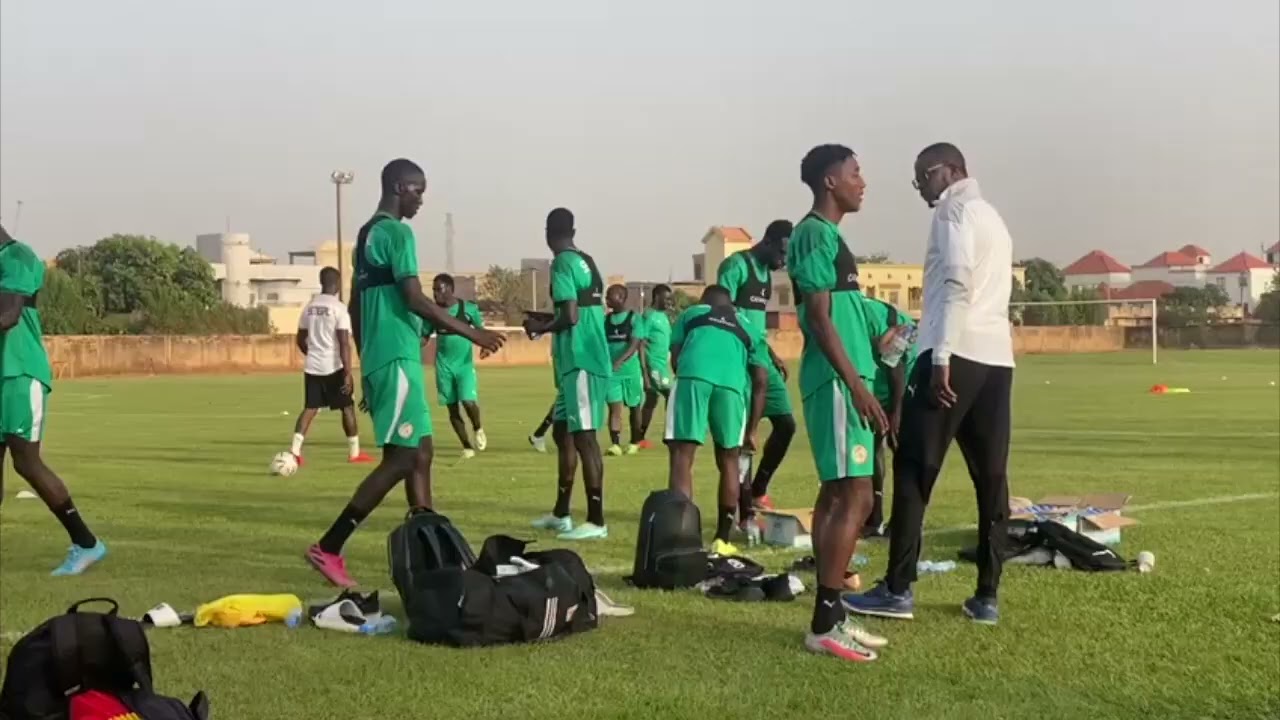 Rupture du je&ucirc;ne en pleine s&eacute;ance d'entra&icirc;nement des U23 du S&eacute;n&eacute;gal