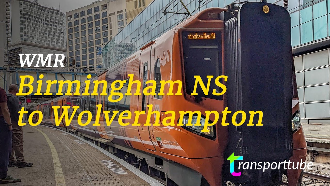 Birmingham New Street to Wolverhampton | West Midlands Railway Class 196 | Highlights