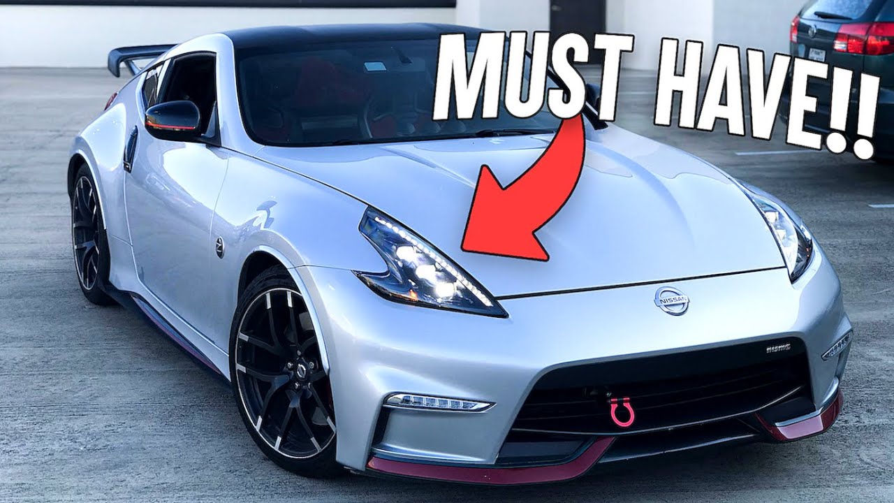 370Z Nismo Gets NEW MORIMOTO HEADLIGHTS!!