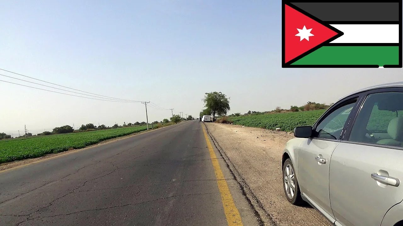 18-الأردن🔻طريق البحر الميت ***غور الصافي  🇯🇴