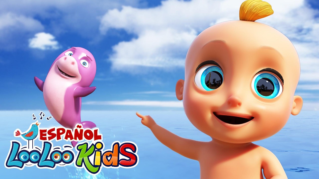 Bebé Tiburón | 🦖Zigalu Zigalu en español | Canciones Infantiles | Super Simple Canciones