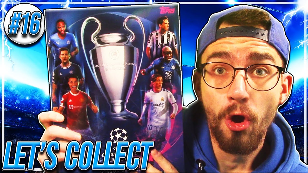 LETS COLLECT Topps CHAMPIONS LEAGUE 21/22 Sticker #16 😱🔥