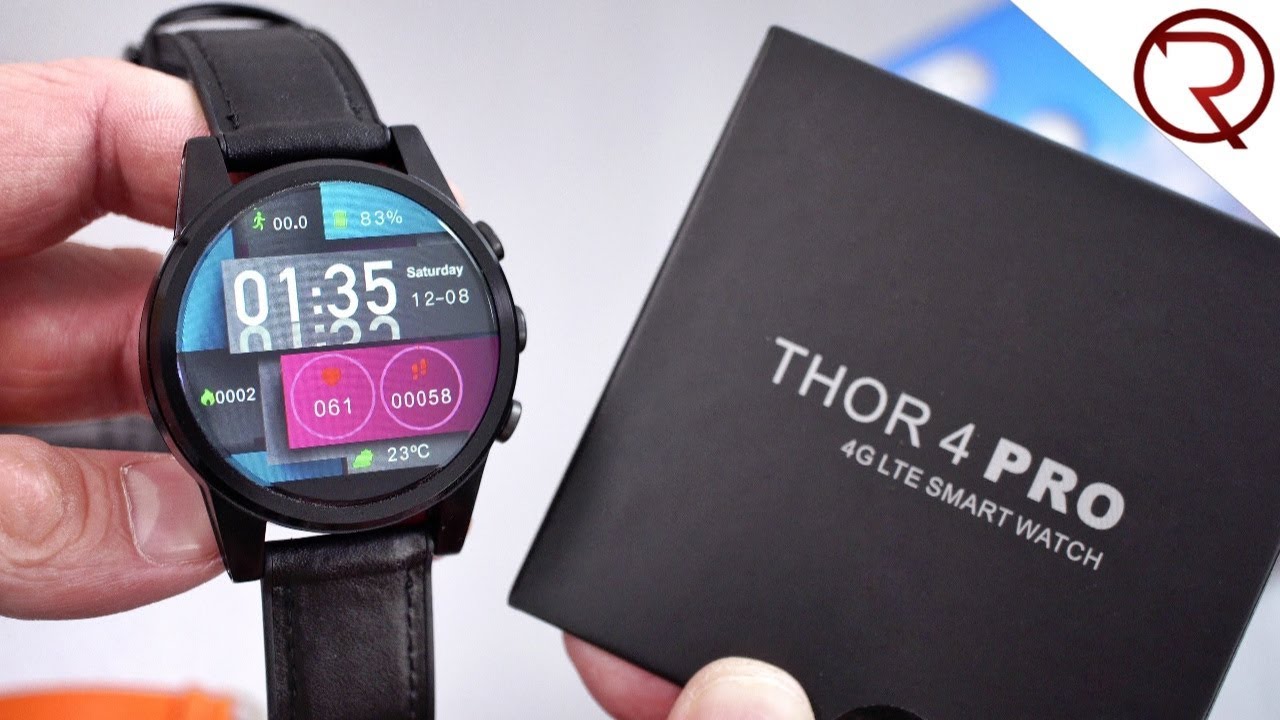 Zeblaze Thor 4 Pro 4G Smartwatch Unboxing & Hands-On