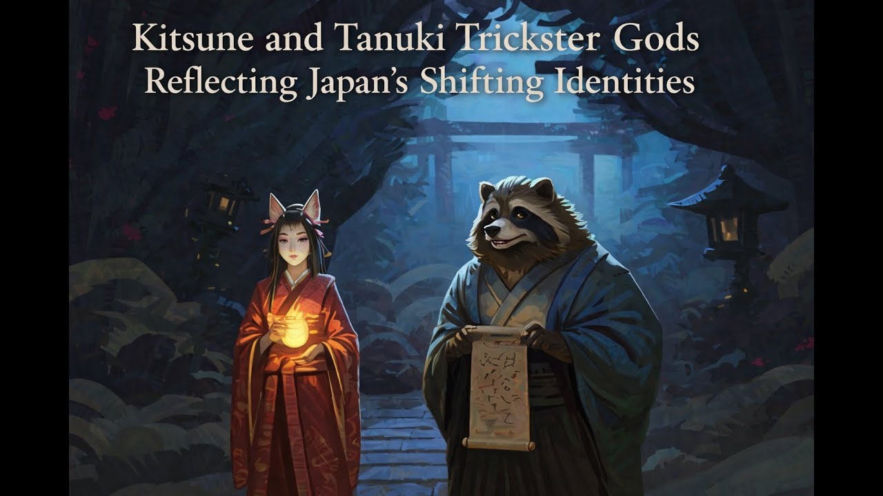 Kitsune and Tanuki Trickster Gods Reflecting Japan's Shifting Identities