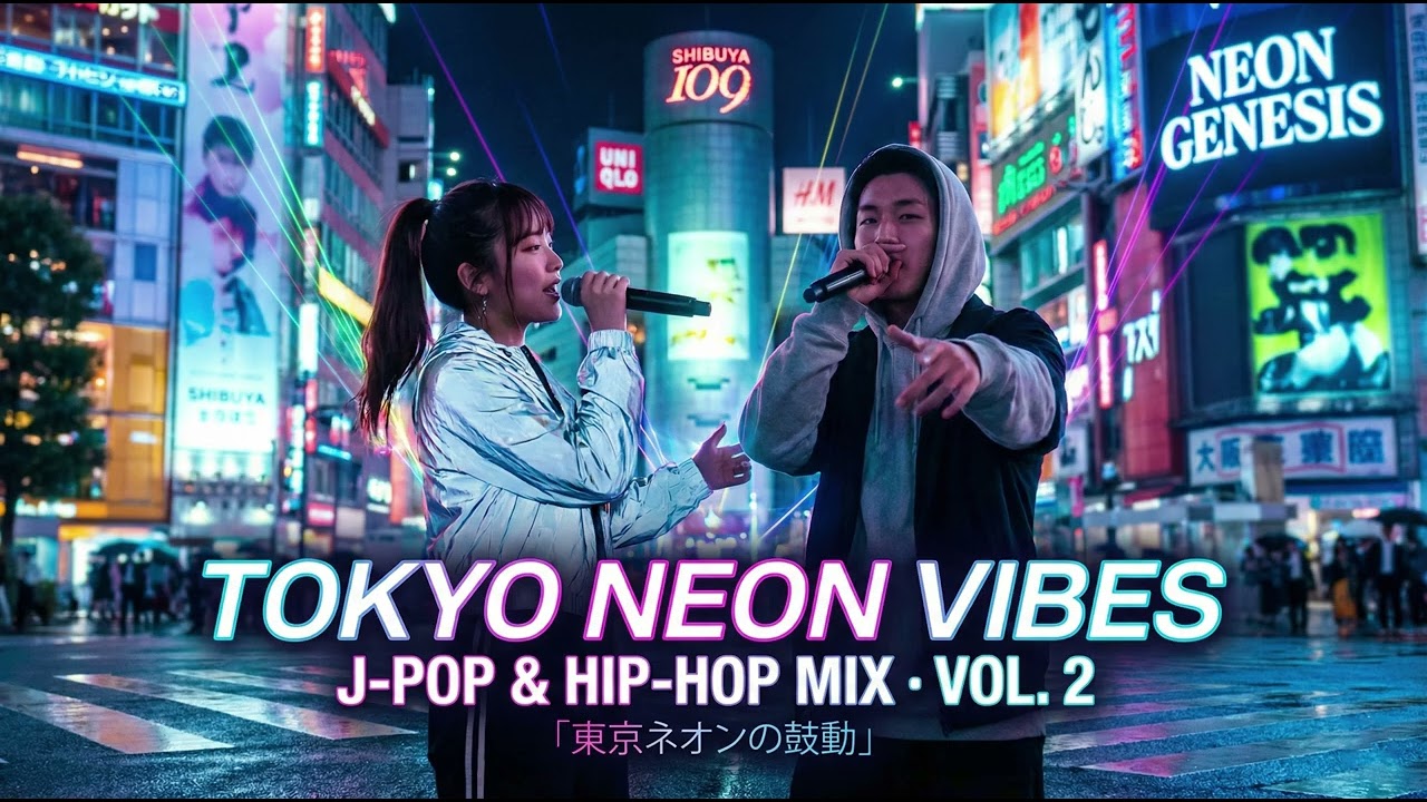Night Drive J-Pop & Hip-Hop Mix 🌃 | Tokyo Neon Energy (1 Hour)