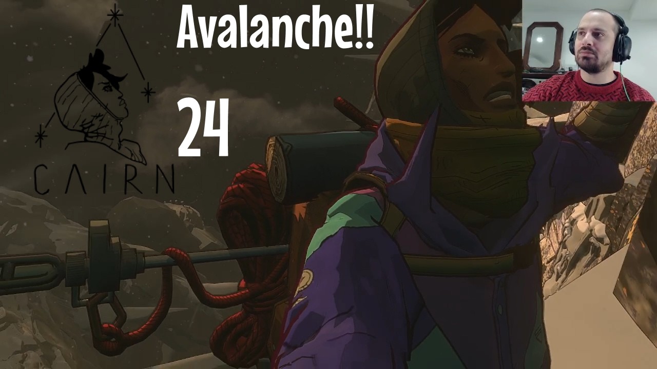 AVALANCHE! 😱 #cairn #mascas #jogos