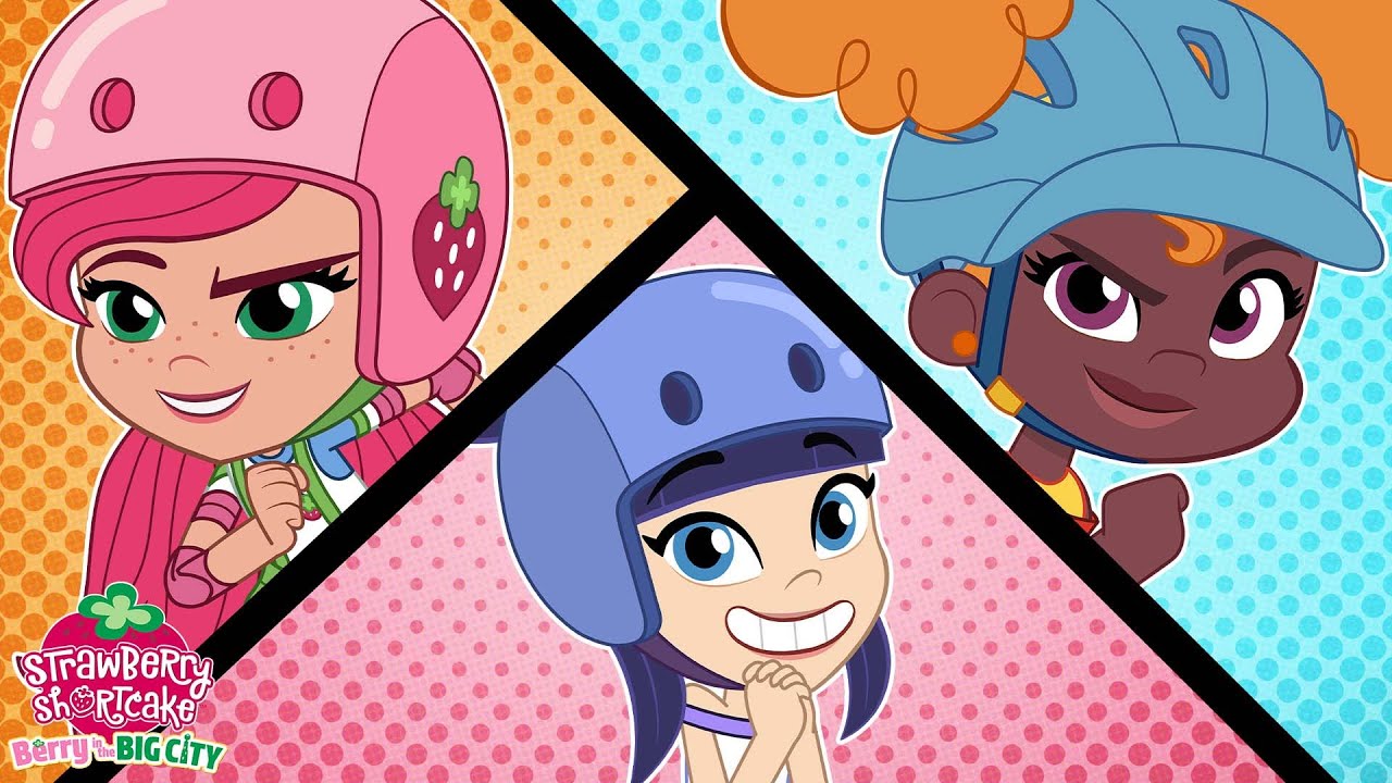 Berry in the Big City 🍓 The Big Apple City All-Skate Competion 🍓 Strawberry Shortcake