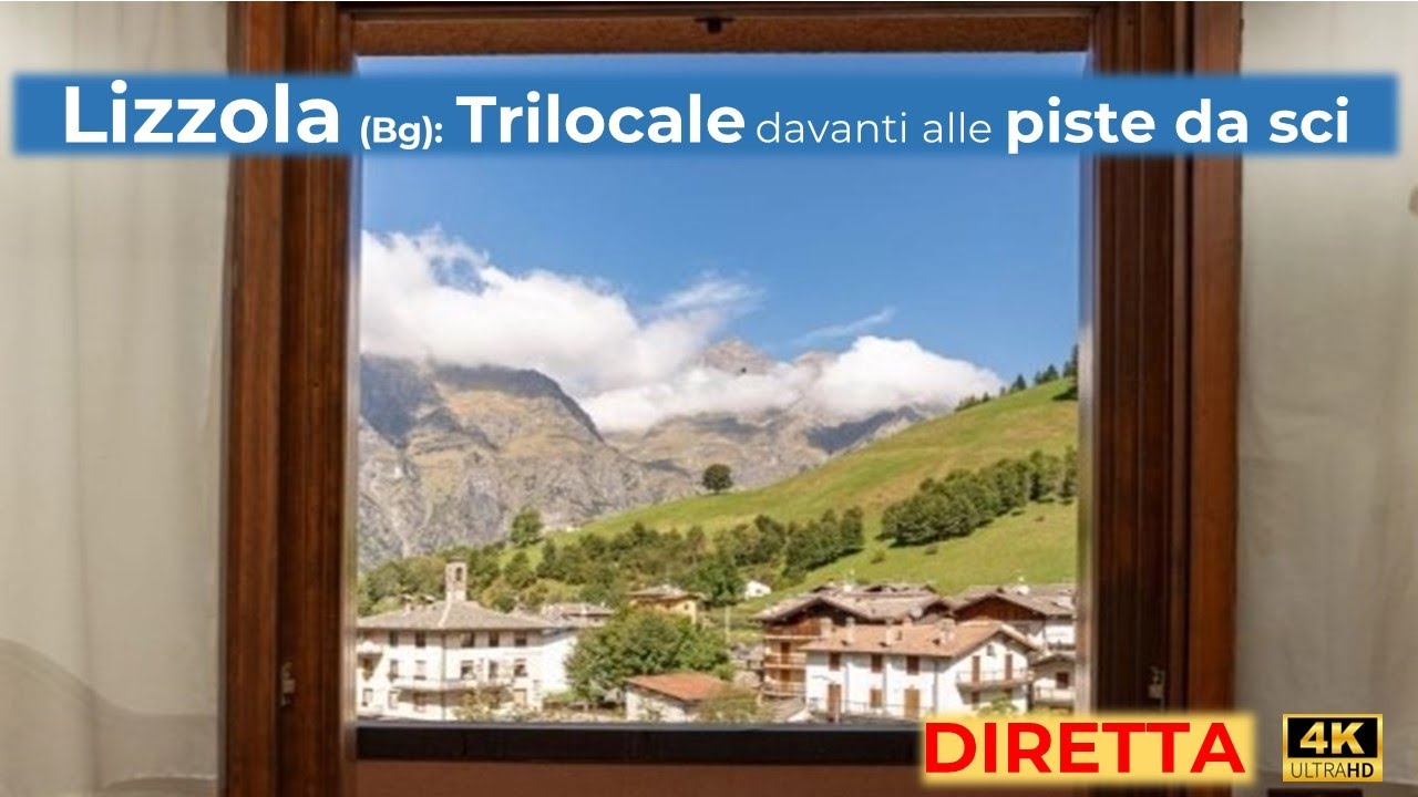 NON PIÙ DISPONIBILE: ALTA VALLE SERIANA - LIZZOLA (BG), grande trilocale davanti alle piste da sci