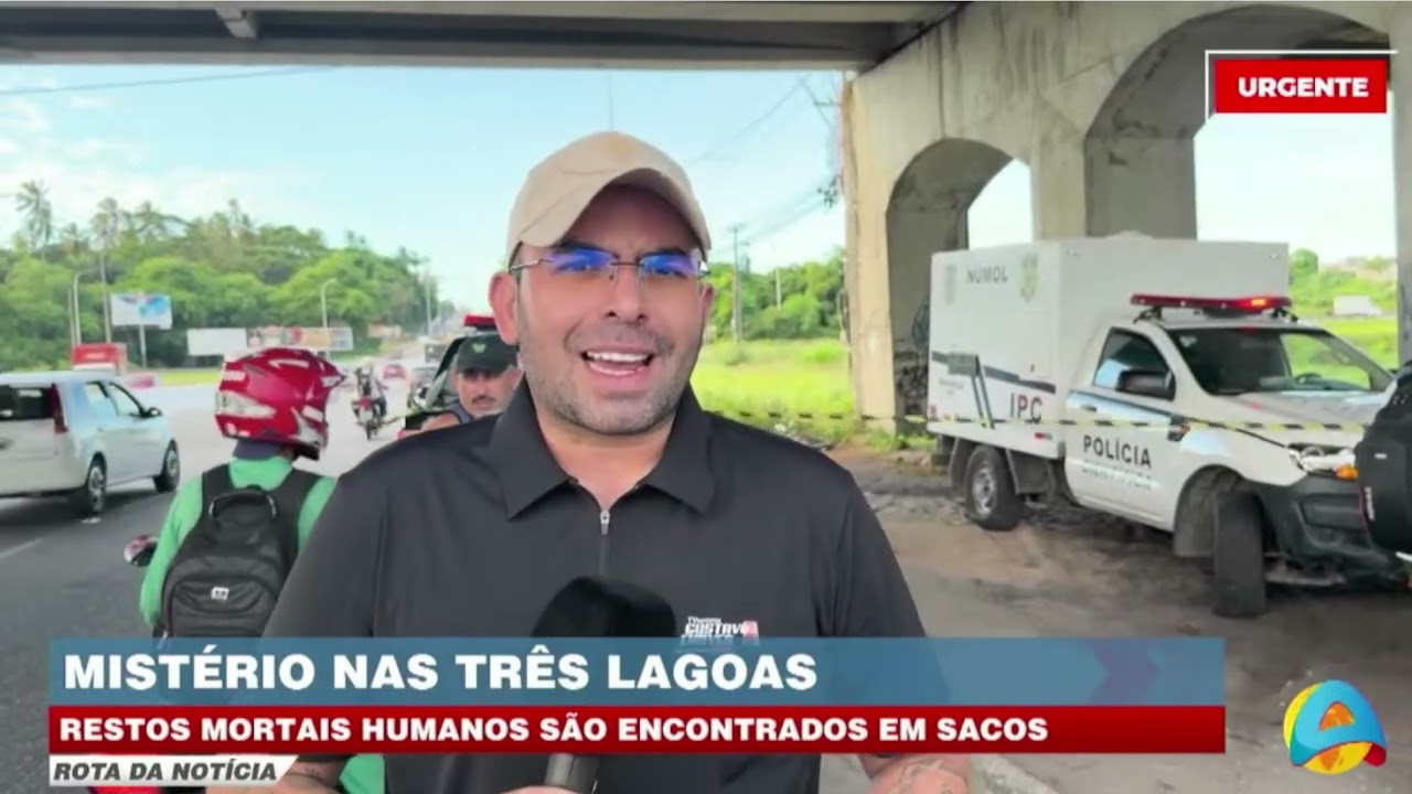 Rota da not&iacute;cia - Pol&iacute;cia investiga restos mortais encontrados em saco nas Tr&ecirc;s lagoas