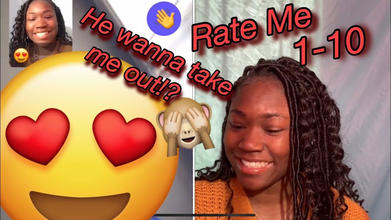 Asking Random Guys Rate Me 1-10😍 Monkey App🐵