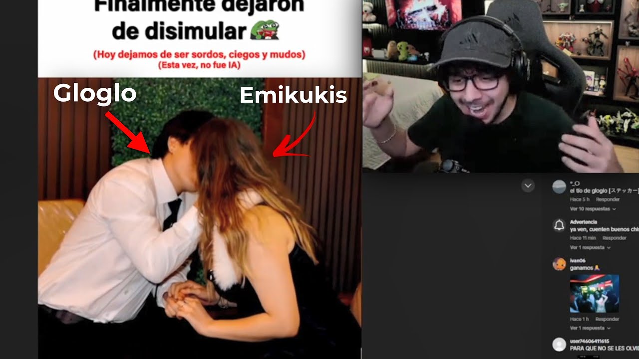 Duxo Reacciona ala Confirmacion de la Relacion de Emikukis y Gloglo