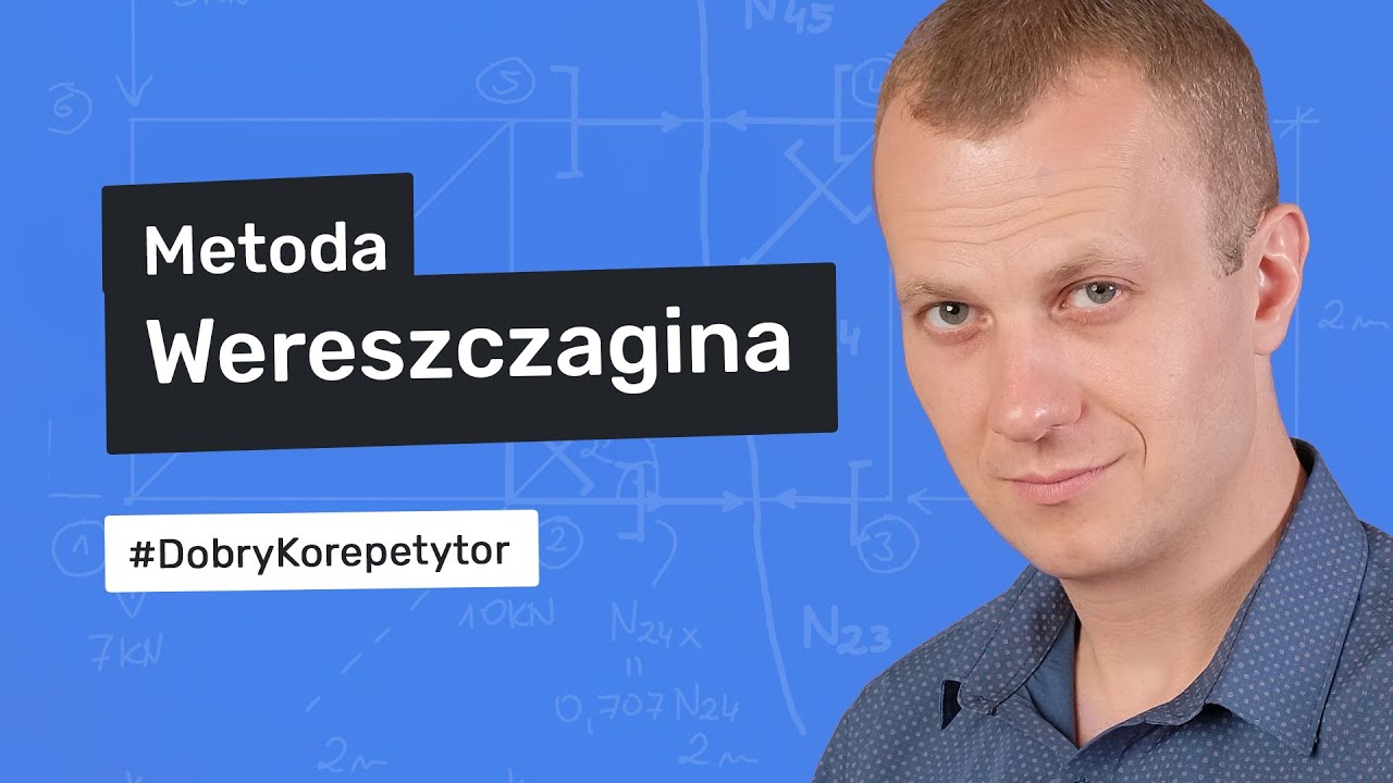 Jak obliczyć ugięcie belki Zasadą Prac Wirtualnych całkując graficznie wzorem Wereszczagina?