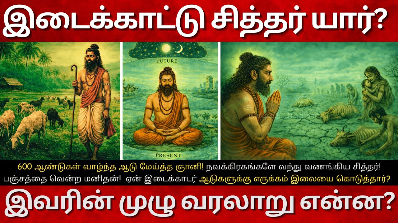 The SHOCKING Truth About Idaikaattu Siddhar's Life| ஆடு மேய்த்த ஞானி| பஞ்சத்தை வென்ற மனிதன்