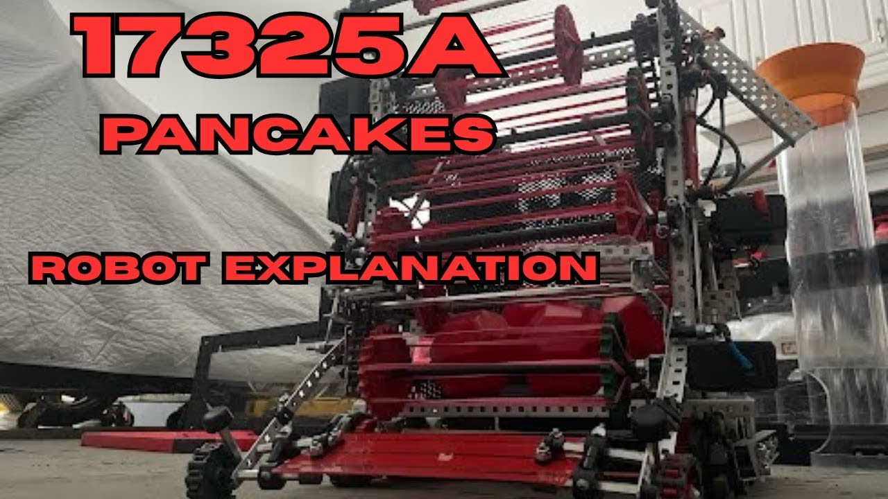 17325A Pancakes Robot Explanation (old auton) #vex #vexrobotics #robotics 