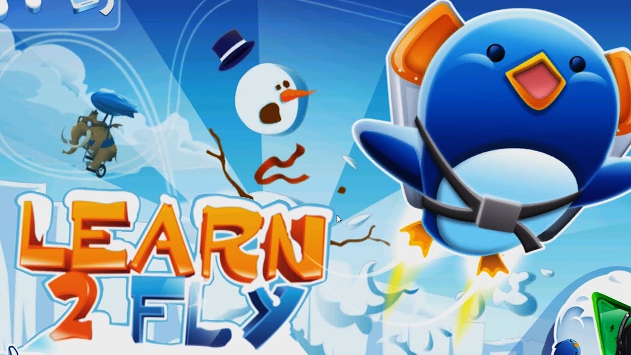 PINGWIN ZNOWU POWR&Oacute;CIŁ! | LEARN 2 FLY ( DARMOWE GRY NA TELEFON )