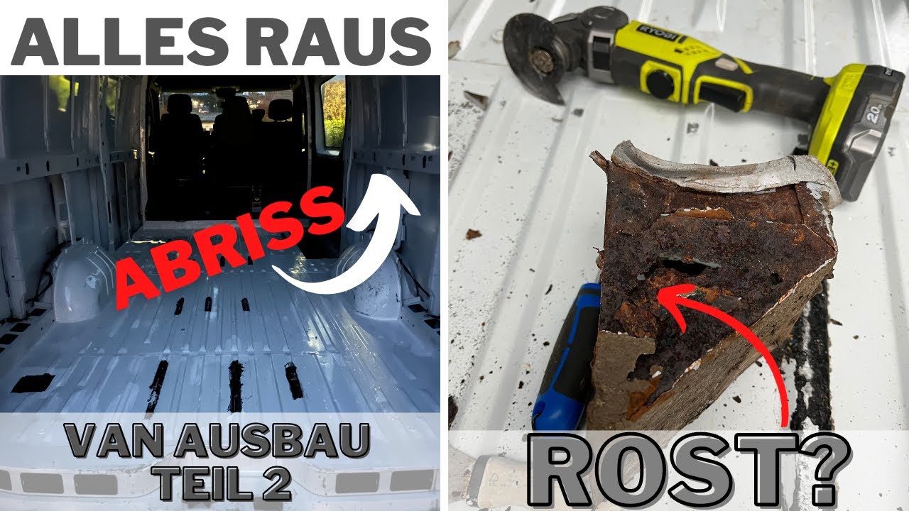 Was ist hinter der Verkleidung | Opel Movano B | Vom Kasten zum Camper | Teil 2