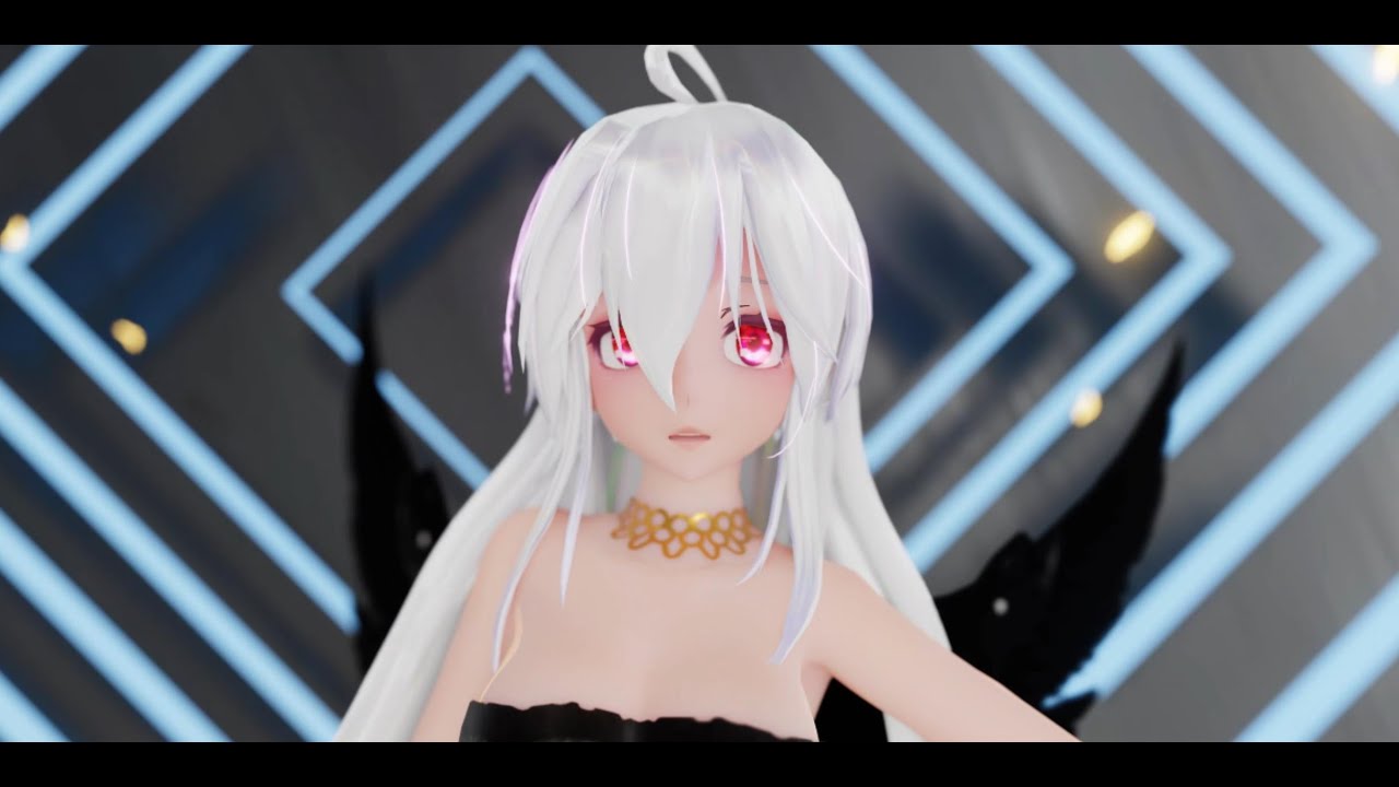 【MMD】堕落天使弱音（Curious）VOCALOID｜Haku