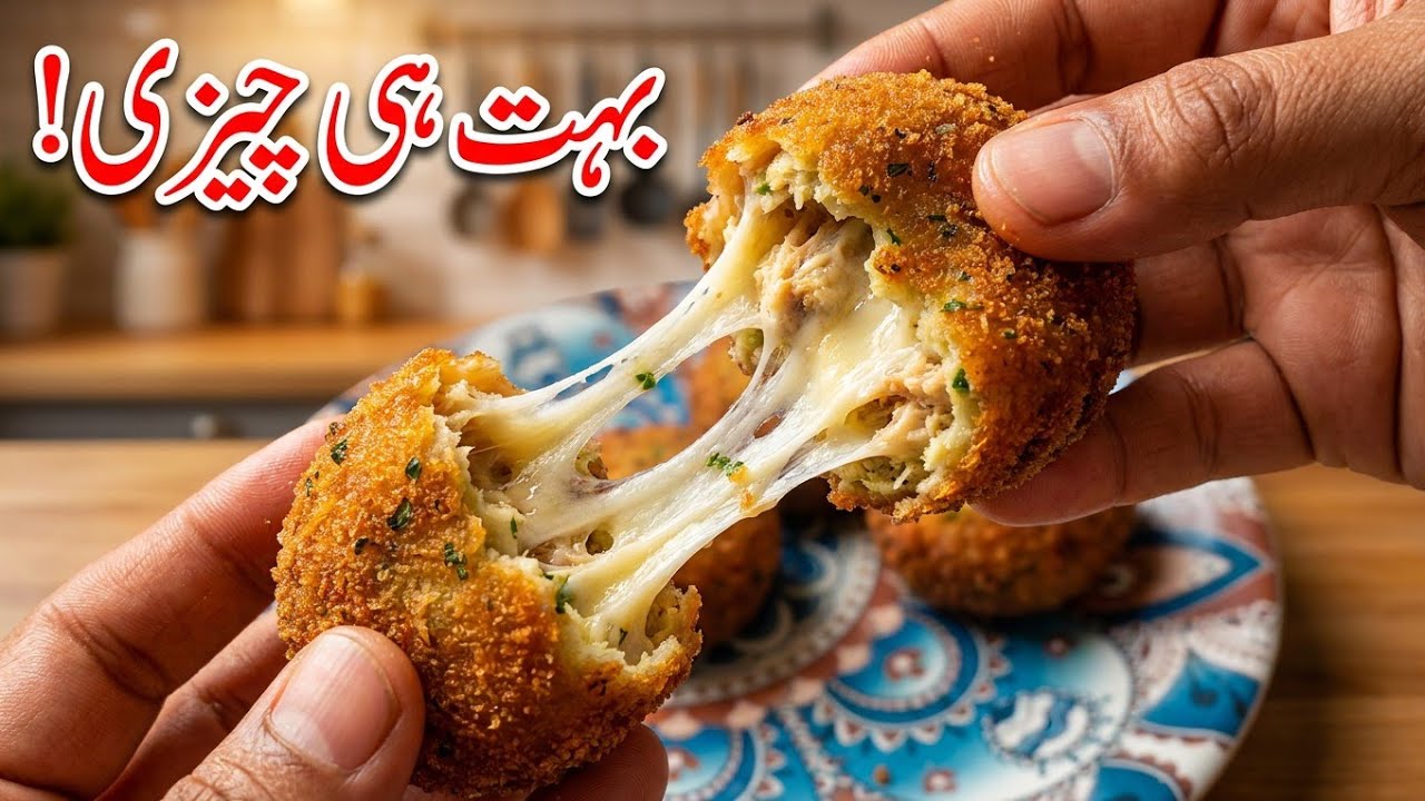 Ramzan Special Crispy Chicken CheeseBalls | Perfect Iftar Snack Recipe |Cheesy Chicken Balls